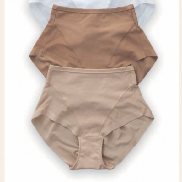 Leonisa Intimates Sleepwear Leonisa Truly Invisible Comfy Panty Shaper Color Nude